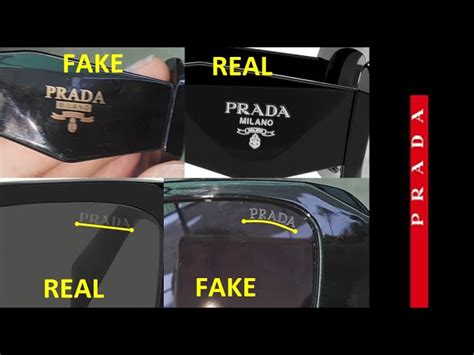 difference between real and fake prada sunglasses|knock off black prada sunglasses.